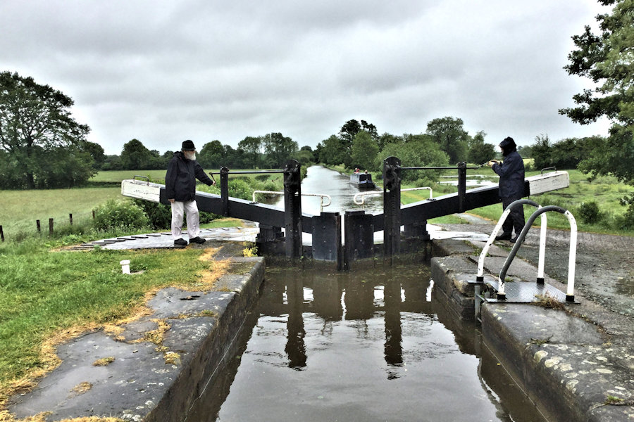 Amateur crewmen photograph